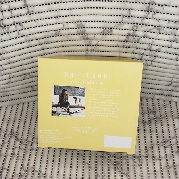 Rae Dunn Glass Mug - Hello Spring - Picture 3 of 5